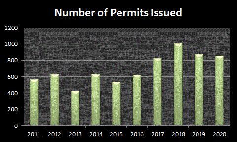 Issued Permits Statistics